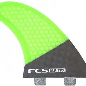 (Español) X1-FCS Fins MR TFX PC Twin + 1 Fin Set