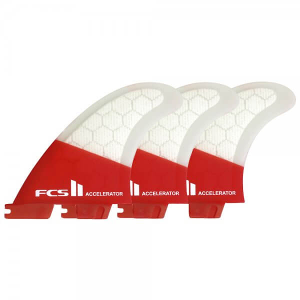 (Español) FCS II ACCELERATOR PC M TRI-FINS - RED
