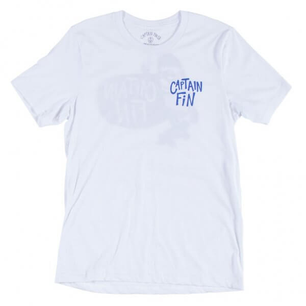 (Español) Captain Fin SIXER SS TEE - WHT